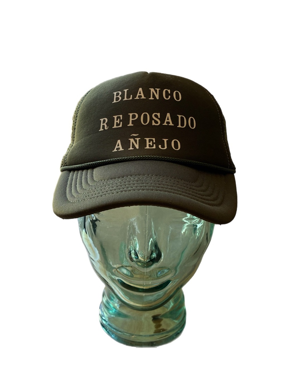 Lucky Brand x Codigo 1530 Trucker Hat Cap Tequila Aging Stages Olive Green OS